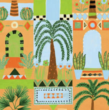 Load image into Gallery viewer, TROPICAL FACADE PEEL AND STICK WALLPAPER