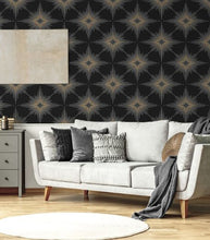 Load image into Gallery viewer, STELLAR GEO PEEL AND STICK WALLPAPER