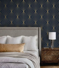 Load image into Gallery viewer, GEM GEOMETRIC PEEL AND STICK WALLPAPER