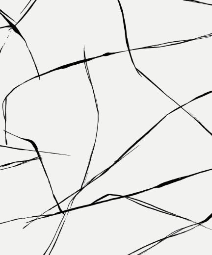 Inkwork Abstract - Blue Dusk