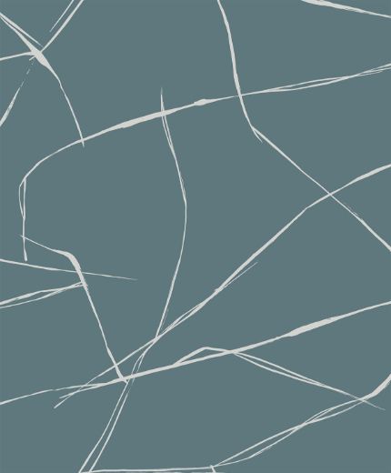 Inkwork Abstract - Blue Dusk