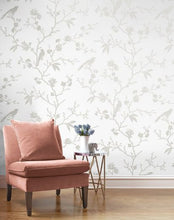 Load image into Gallery viewer, SONGBIRD CHINOISERIE PEEL AND STICK WALLPAPER