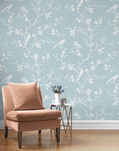 Load image into Gallery viewer, SONGBIRD CHINOISERIE PEEL AND STICK WALLPAPER