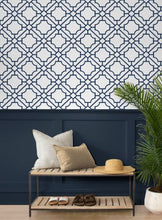 Load image into Gallery viewer, LATTICE GEO PEEL AND STICK WALLPAPER