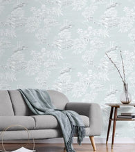 Load image into Gallery viewer, COASTLINE TOILE PEEL AND STICK WALLPAPER