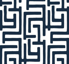 Load image into Gallery viewer, GRAPHIC MAZE PEEL AND STICK WALLPAPER