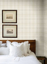 Load image into Gallery viewer, TAILOR PLAID PEEL AND STICK WALLPAPER