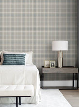 Load image into Gallery viewer, TAILOR PLAID PEEL AND STICK WALLPAPER