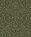Tonal Bird Garden - Slate Blue