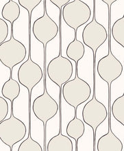 Load image into Gallery viewer, BUBBLE STRIPE PEEL AND STICK WALLPAPER