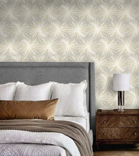Load image into Gallery viewer, HEX STARBURST PEEL AND STICK WALLPAPER