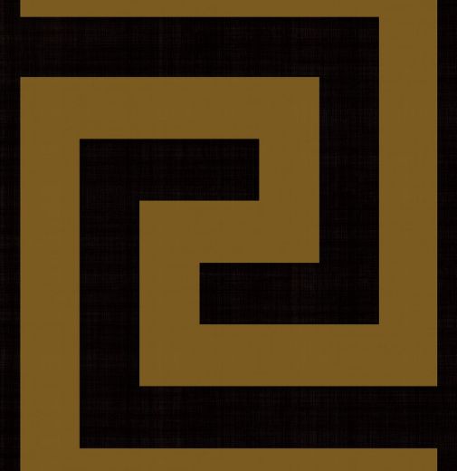 Maze Geo - Antique Gold