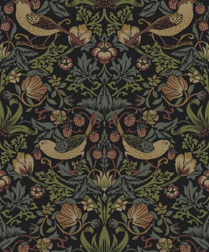 Strawberry Garden - Black