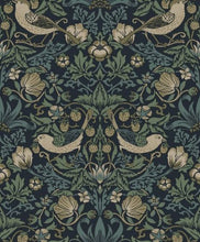 Load image into Gallery viewer, STRAWBERRY GARDEN PEEL AND STICK WALLPAPER