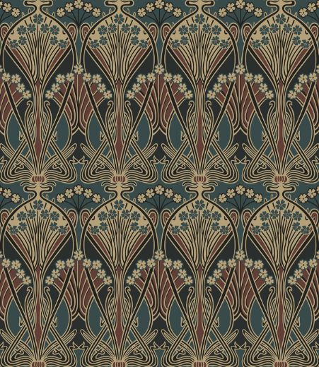 Deco Dragonfly - Aegean Blue & Clay