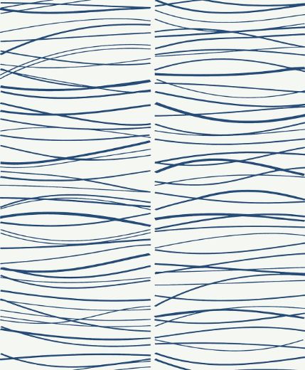 Wave Lines - Black