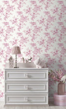Load image into Gallery viewer, SKETCHED FLORAL PEEL AND STICK WALLPAPER