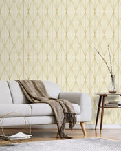 Load image into Gallery viewer, GEO DIAMOND PEEL AND STICK WALLPAPER