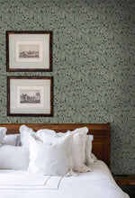 Load image into Gallery viewer, BERRY AND LEAF PEEL AND STICK WALLPAPER