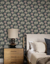Load image into Gallery viewer, FLORAL VINE PEEL AND STICK WALLPAPER