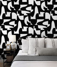 Load image into Gallery viewer, ORGANIC GEOMETRIC PEEL AND STICK WALLPAPER