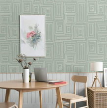 Load image into Gallery viewer, RECTANGLE GEO PEEL AND STICK WALLPAPER