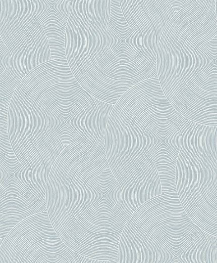 Swirl Geo - Light Blue