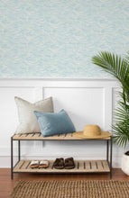 Load image into Gallery viewer, BAYSIDE WAVES PEEL AND STICK WALLPAPER