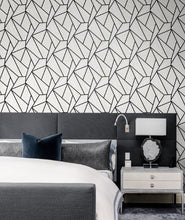 Load image into Gallery viewer, VECTOR GEO PEEL AND STICK WALLPAPER