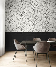 Load image into Gallery viewer, TREE SILHOUETTE PEEL AND STICK WALLPAPER