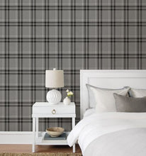 Load image into Gallery viewer, CALVERLAY PLAID PEEL AND STICK WALLPAPER