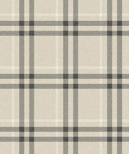 Load image into Gallery viewer, CALVERLAY PLAID PEEL AND STICK WALLPAPER