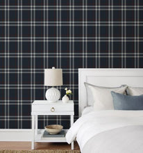 Load image into Gallery viewer, CALVERLAY PLAID PEEL AND STICK WALLPAPER