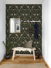 Load image into Gallery viewer, VINTAGE BIRD OGEE PEEL AND STICK WALLPAPER
