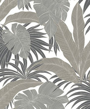 Load image into Gallery viewer, LAGUNA LEAF PEEL AND STICK WALLPAPER