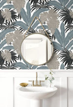 Load image into Gallery viewer, LAGUNA LEAF PEEL AND STICK WALLPAPER