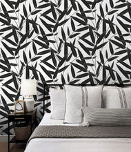 Load image into Gallery viewer, LEAF BRANCH TRAIL PEEL AND STICK WALLPAPER