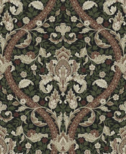 Load image into Gallery viewer, ACANTHUS OGEE PEEL AND STICK WALLPAPER