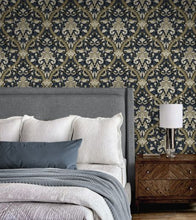 Load image into Gallery viewer, ACANTHUS OGEE PEEL AND STICK WALLPAPER