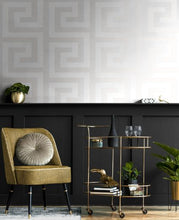 Load image into Gallery viewer, GEOMETRIC MAZE PEEL AND STICK WALLPAPER