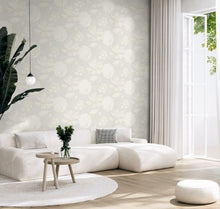 Load image into Gallery viewer, LOTUS GARDEN FLORAL PEEL AND STICK WALLPAPER