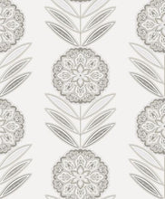 Load image into Gallery viewer, FOLK FLOWERS PEEL AND STICK WALLPAPER