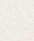 Camellia Floral - Metallic Pearl