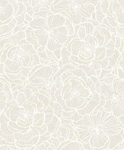 Load image into Gallery viewer, CAMELLIA FLORAL PEEL AND STICK WALLPAPER
