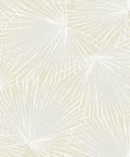 Palmate Leaf Frond - Pearl