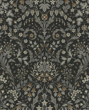 Load image into Gallery viewer, FILIGREE FLORAL 9 FT PEEL AND STICK WALLPAPER