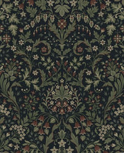 Load image into Gallery viewer, FILIGREE FLORAL 9 FT PEEL AND STICK WALLPAPER