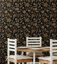 Load image into Gallery viewer, JACOBEAN FLORAL TRAIL PEEL AND STICK WALLPAPER