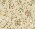 Jacobean Floral Trail - Sea Mist