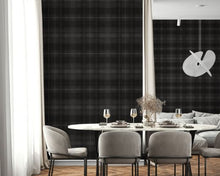Load image into Gallery viewer, CROSSROADS PLAID PEEL AND STICK WALLPAPER